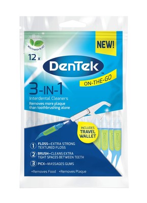 3 in 1 Interdentalreiniger verfügt über eine Interdentalbürste Zahnseide und Auswahl alles in