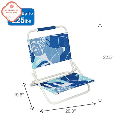 #ad Beach Sand Chair Portable Backpack Folding Chair L 19.8quot; x W 20.3quot; x H 22.5quot; new $19.16