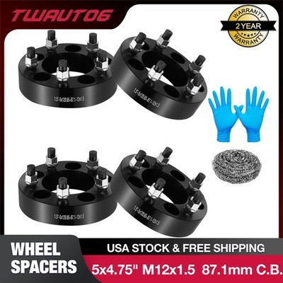 5x4.75 inchs Wheel Spacers 0.79 inchs, M12x1.5 70.3mm, 2PCS PHILTOP 5x4.75 inchs Wheel Spacers 0.79 inchs, M12x1.5 70.3mm, 2PCS PHILTOP