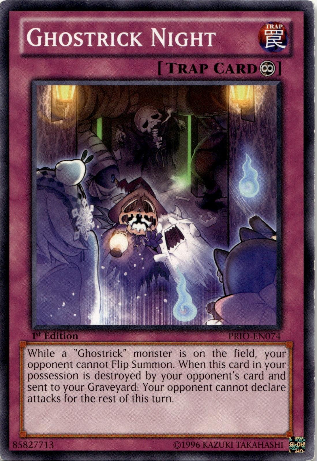 Ghostrick Night PRIO-EN074 Common Primal Origin Yu-Gi-Oh 1st Edition LP