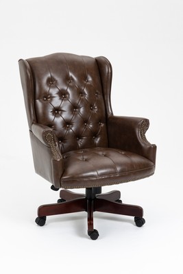 Executive Office Chair - High Back Reclining Comfortable Desk Chair - Ergonomic 