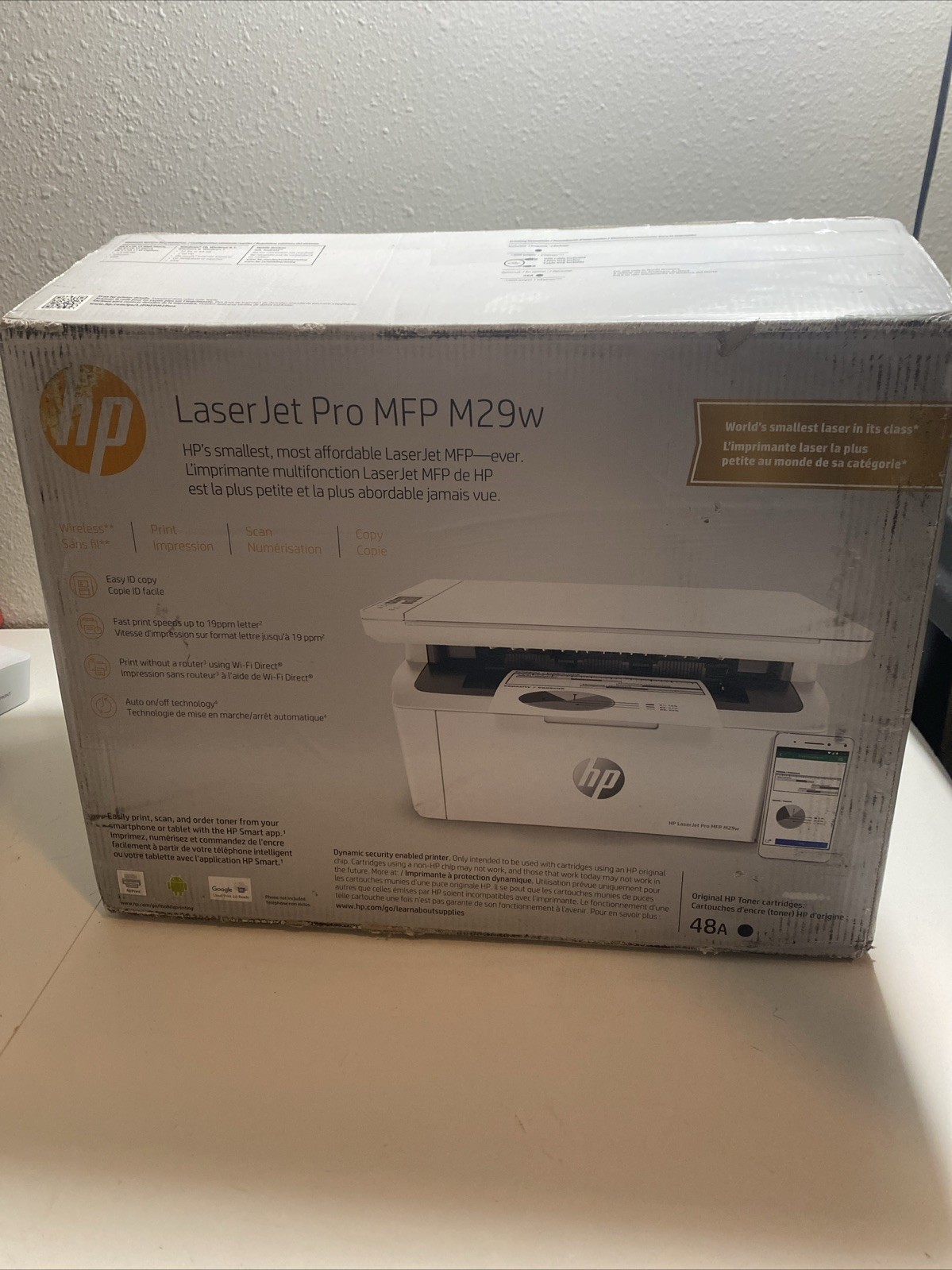 HP LaserJet Pro MFP M29w Wireless Printer - TESTED & WORKING - NICE CONDITION!!