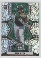 2022 Panini Mosaic Rookies White Sparkle Mosaic Prizm Nick Allen #280 0bt4