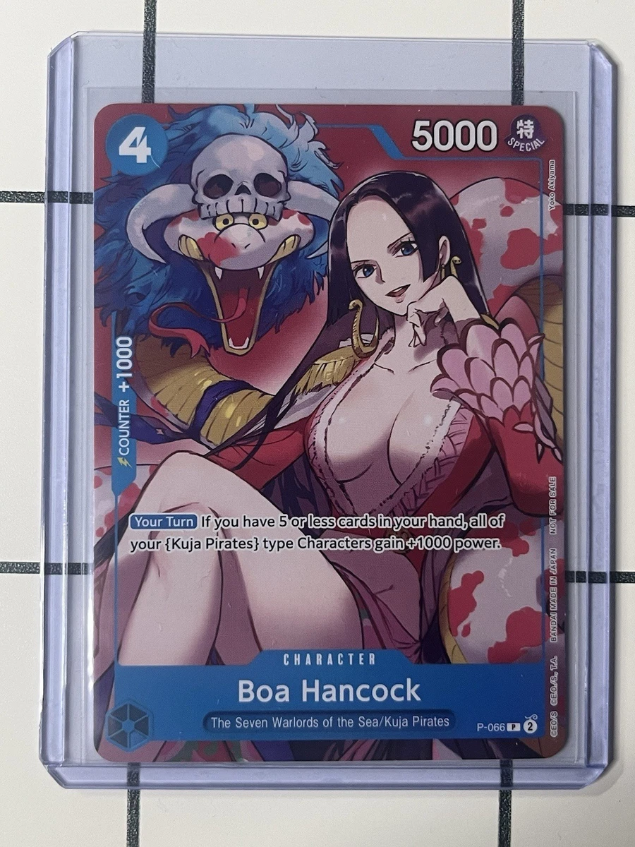 Boa Hancock P-066 One Piece Promotion Cards for sale | eBay