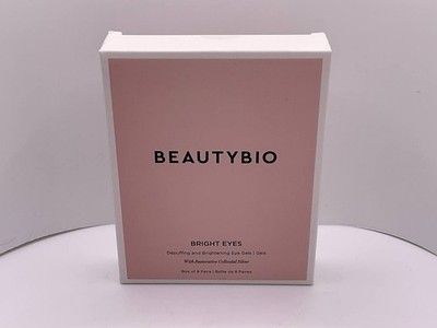 BeautyBio Bright Eyes Depuffing Brightening Eye Gel Patches 8 Pairs Colloidal