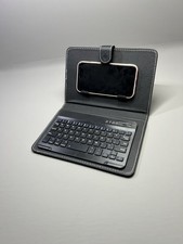 Universal Bluetooth Wireless Keyboard PU Leather Stand Case Folio for 4.5-6.8