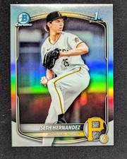 2025 Bowman Draft Chrome Seth Hernandez 1st Refractor #BDC-25 Pirates RC