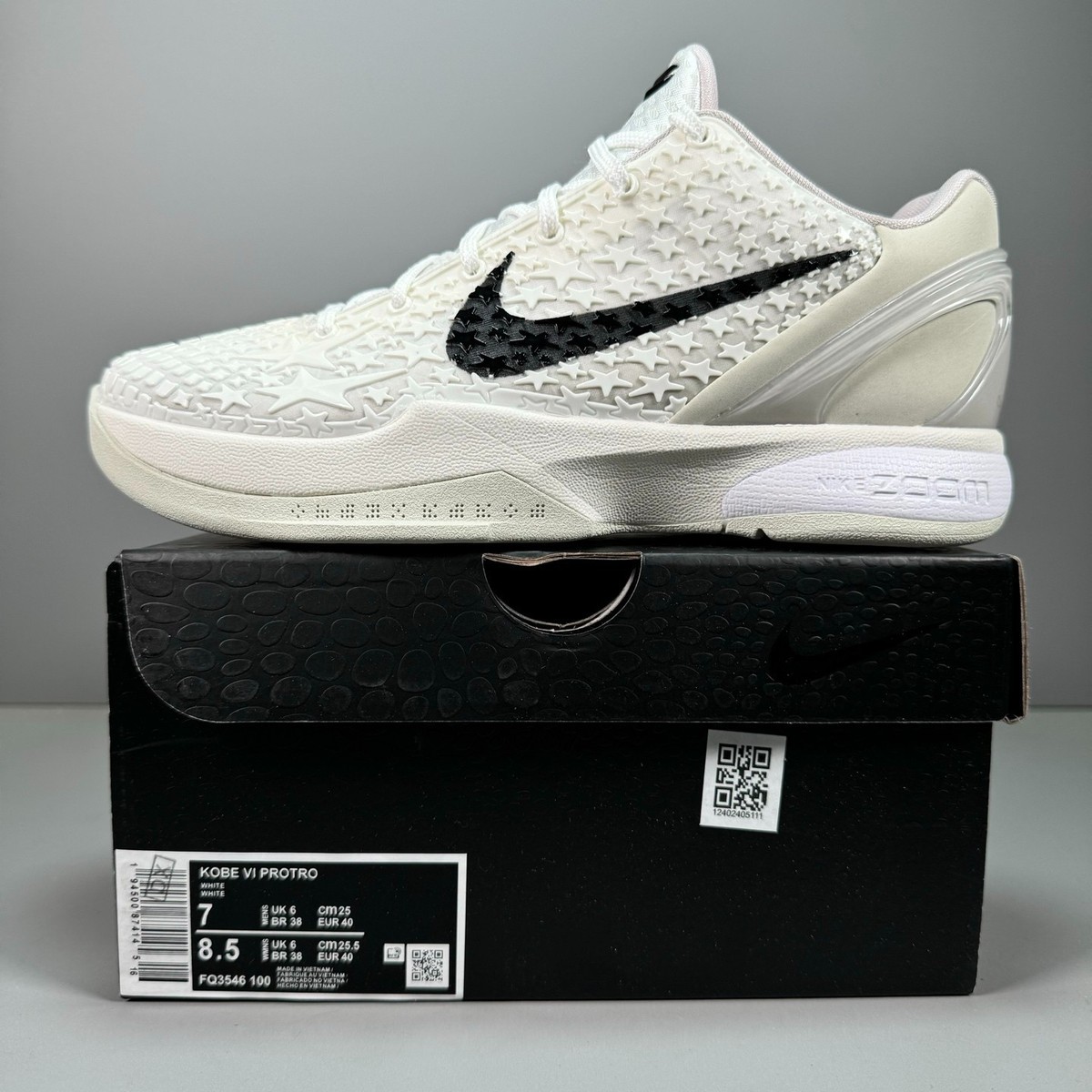 シューズ(男性用) Nike Kobe6 Protro ALL STAR Sail Buy Nike Zoom Kobe 6 Protro 'All-Star - Sail' - FQ3546 100 | GOAT