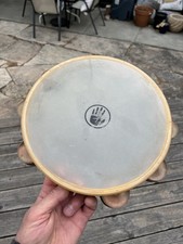Black Swamp Percussion Tambourine TDOV double Row 10 Inch Used