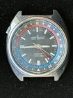Vintage Seiko Pepsi Navigator Timer 70M Watch Not Running Parts Repair See Pics