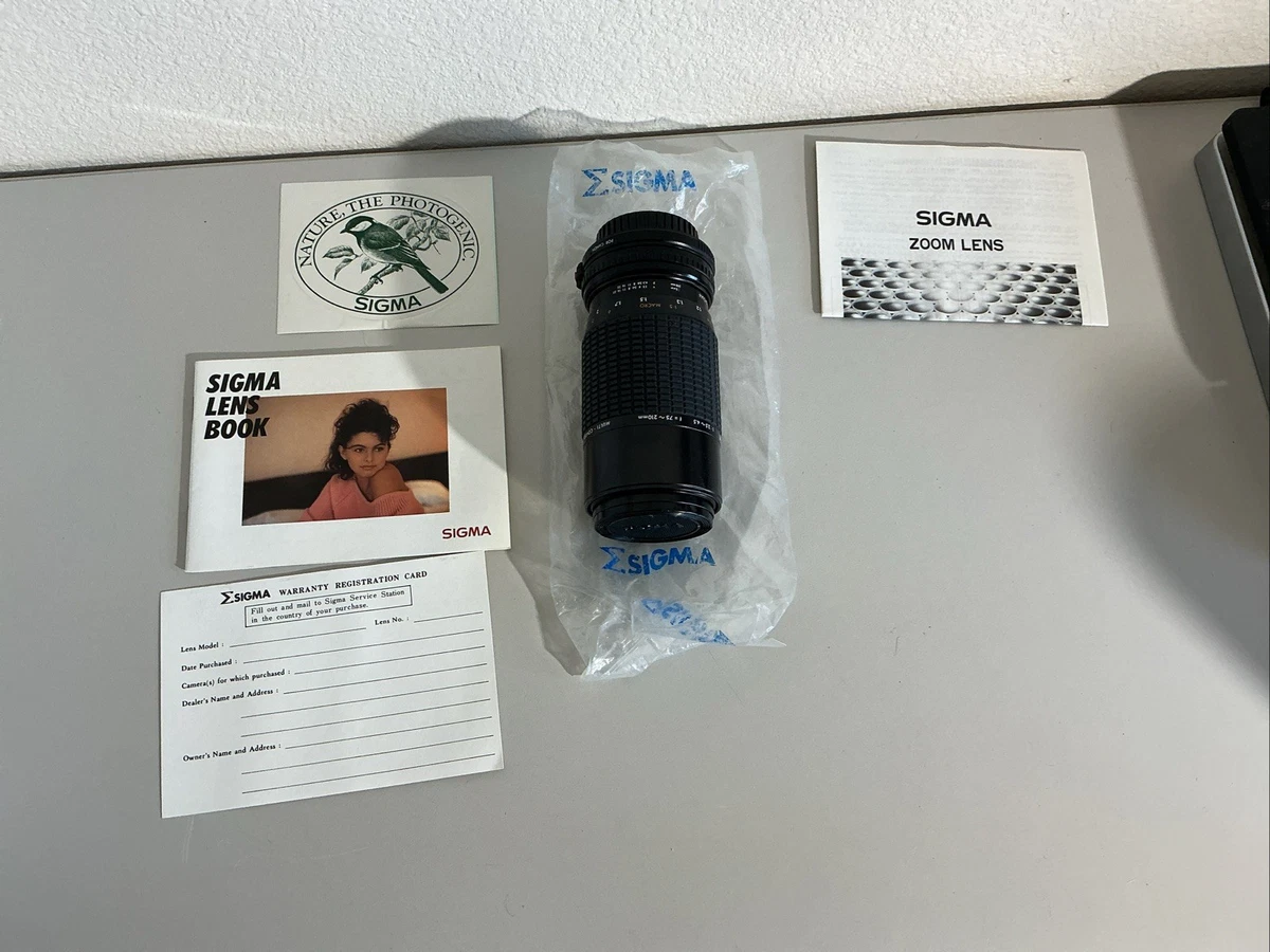 Sigma 210mm Focal Camera Lenses for sale | eBay
