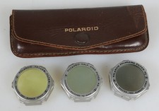 POLAROID FILTER SET IN CASE. YELLOW, POLA, 1/2 STEP