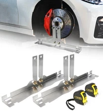 Upgraded Wheel Alignment Tool with Connection Sheet, Heavy Duty Stainless Ste...