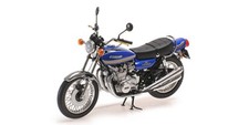 Minichamps Kawasaki 900 Z1 Super 4 1972 Blue Metallic 1:12 Diecast Model Motorcy