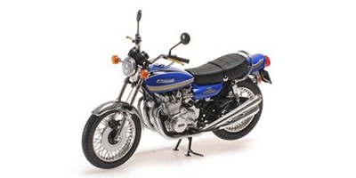 Minichamps Kawasaki 900 Z1 Super 4 1972 Blue Metallic 1:12 Diecast
