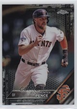 2016 Topps Chrome Black Refractor Hunter Pence #167 0b0