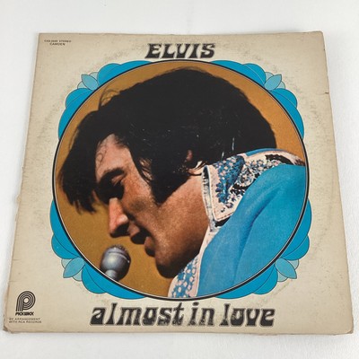 Elvis Presley Almost In Love Vinyl Record Album LP Rock Music Vintage RCA 1970