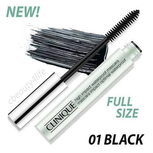 Clinique High Impact Waterproof Mascara 01 Black - 0.28oz/8ml - FULL SIZE