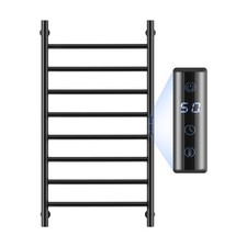 Uimoso 8 Bars Towel Warmer Rack Wall Mounted Heated Towel Rack for Bathroom
