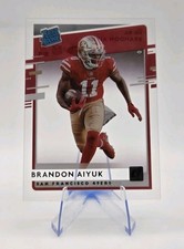 2020 Panini Chronicles - Clearly Donruss Rated Rookie Brandon Aiyuk #RR-BA (RC)