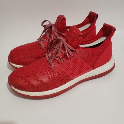 Adidas PureBoost DPR Red White Boost Running Shoes Men s Size 11.5  New Insoles.