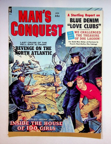 Man's Conquest Magazine Vol. 5 #5 FN- 5.5 1960