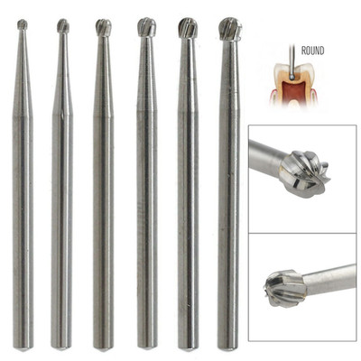 WAVE Dental Surgical Burs Round 2 4 6 8 FG SURG Carbide Bur Long 25mm High Speed