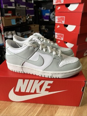 Nike Dunk Low (GS) White/Light Silver/Photon Dust  - New - 6Y/7.5W - Fast Ship