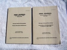 ARSC Journal 1993 Vol 24 No 1 & 2 Association for Recorded Sound Collections
