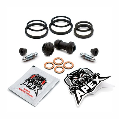 #ad Brake Caliper Seal FJS600 A SILVERWING B ABS 2012 Front Honda Parts Rebuild Kit GBP 25.95