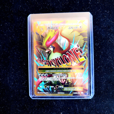 Mega Pidgeot EX 20'' ANNIVERSARY 110 SAR KOREANISCH POKEMON KARTE LP