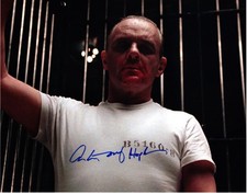 Anthony Hopkins signed 11x14