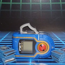 Megaman PET con 15 fichas de batalla Advanced Network Warriors FUNCIONA Takara Capcom