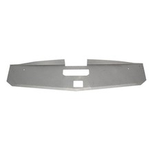 Cj Classics Radiator Opening Cover Bare Steel Mustang 1967-1968