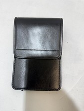 Schwarz Schwerlast Leder Ex Polizei G&uuml;rtel Befestigung Notebook Halter