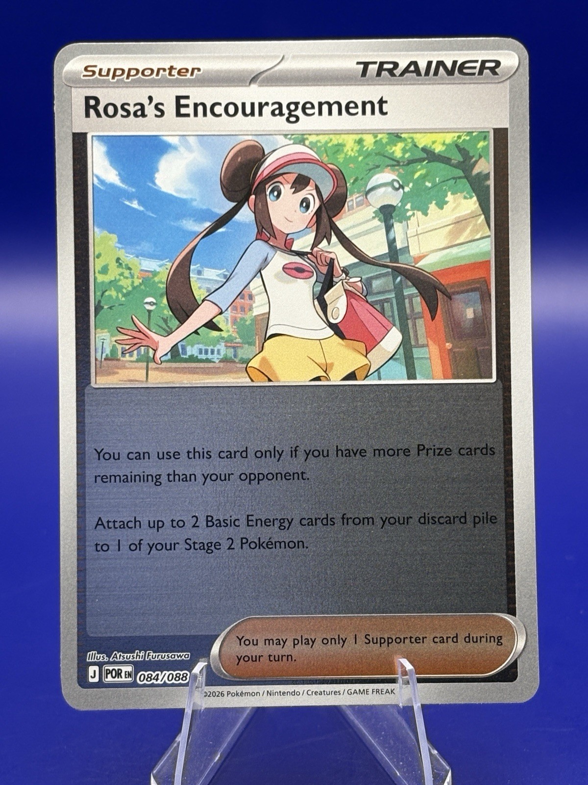 Rosa's Encouragement - Reverse Holo Uncommon ME03: Perfect Order 084/088 NM