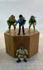 4 Teenage Mutant Ninja Turtles TMNT Action Figures incl. Vintage Pro Pilot Don