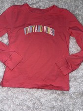 Vineyard Vines Girls Sz. 5/6 Long Sleeved Tee. Cute, Exc. Condition