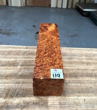 1 x Thuya Burr 3 x 3 x 12” /Exotic Hardwood/Woodturning Blanks / Turning Blank
