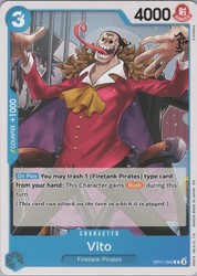 Vito OP11-042 Common A Fist of Divine Speed One Piece TCG