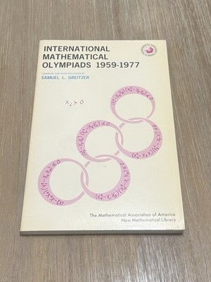 International Mathematical Olympiads 1959-1977 / First Printing