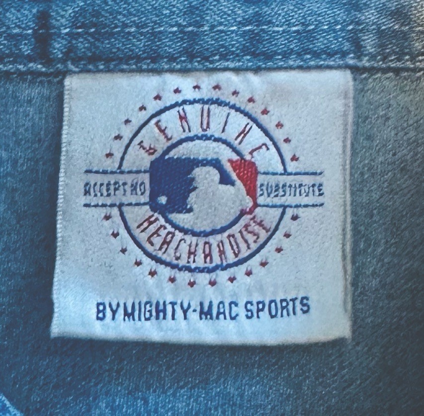 BOYS LONG SLEEVE BLUE JEAN DENIM SHIRT BOYS YOUTH MEDIUM BY MIGHTY-MAC SPORTS