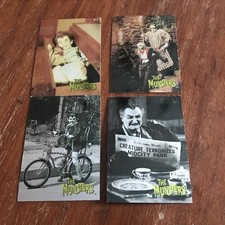 1996 Dart The MUNSTERS Collection Trading Cards Lot of 4