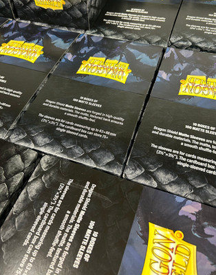 SEALED Dragon Shield Case - 10 Boxes of 100 Cards - Matte Finishes