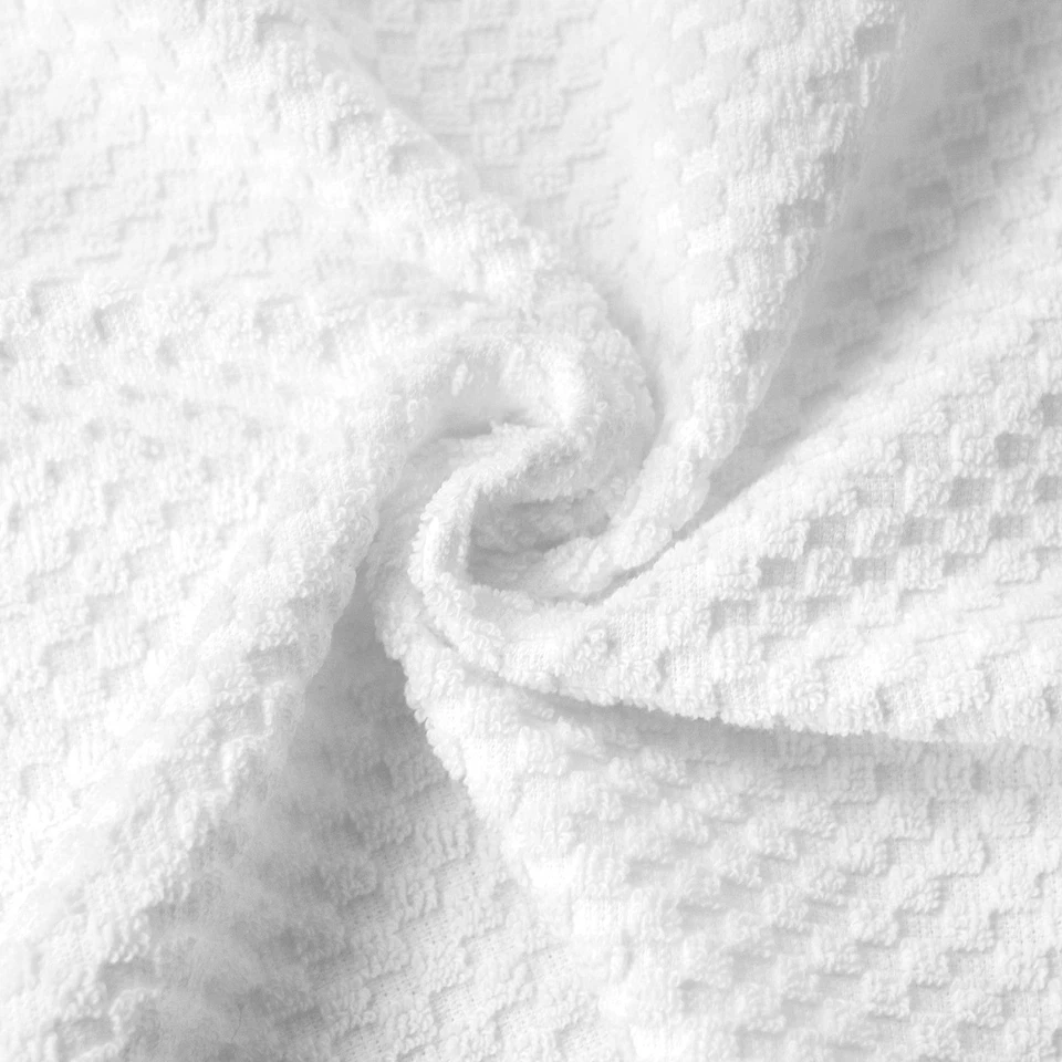 Kingrest Cotton Bath Towel Sets of 6 Pieces Hand Towels Washcloths Absorbent - Image 2 of 4