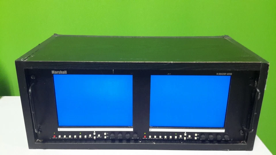Marshall V-R842DP-AFHD Doble Pantalla 2.4 MegaPixeles HD SD Monitor Set 8.4 pulgadas Foto 2 de 3