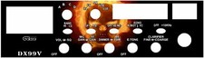 Galaxy DX 99v CB Radio Face Plate Graphic Decal Any Design Color Galaxy Cobra