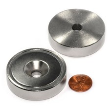 CMS Magnetics  150 LB Holding Power Neodymium Cup Magnet 1.89" RB - MCHN-48