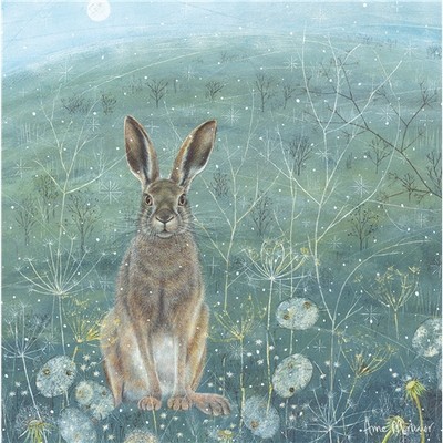 Karte Verzauberte Wildtiere - Hase
