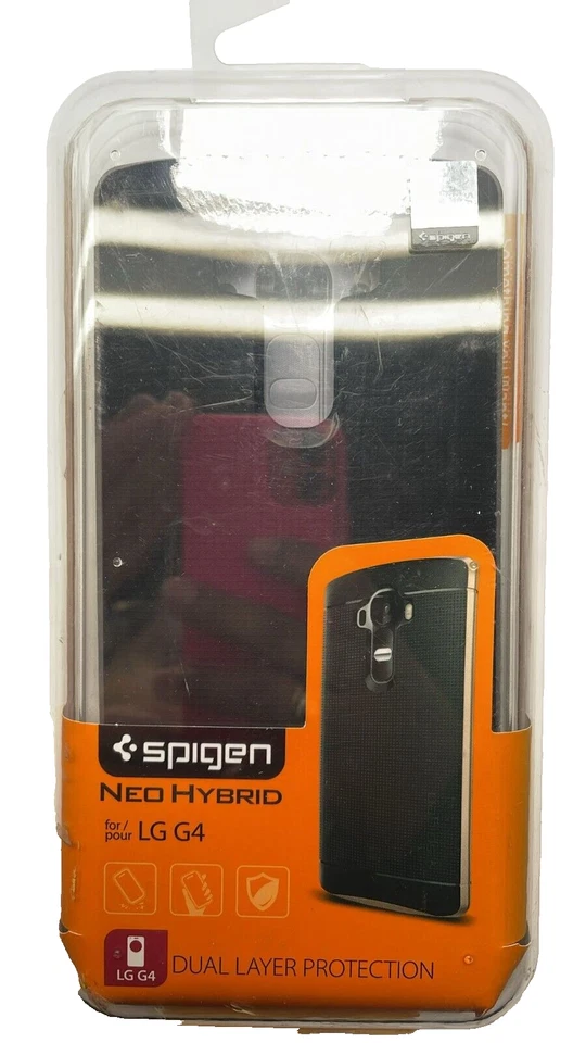 Spigen Neo Hybrid Case for LG G4, Gunmetal - Image 4 of 4